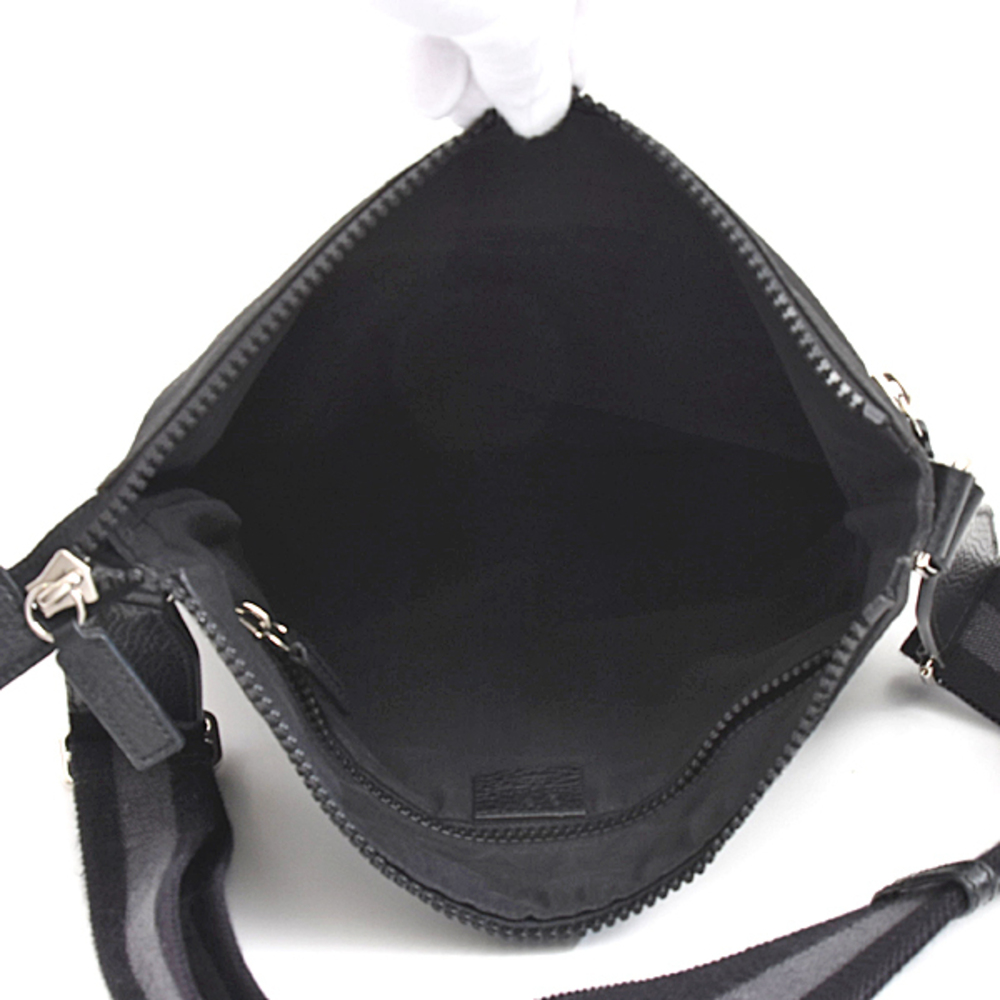 Gucci Bag GG Shoulder Canvas Leather Black - Picture 4 of 10